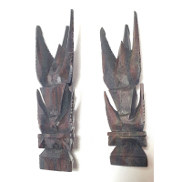 2 Indonesische Garuda vogelbeeldhouw kunstwerken